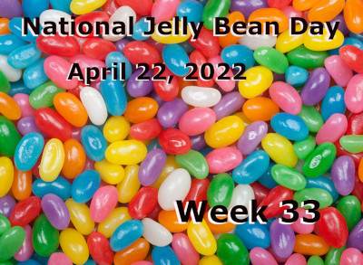 Week 33 Jelly beans